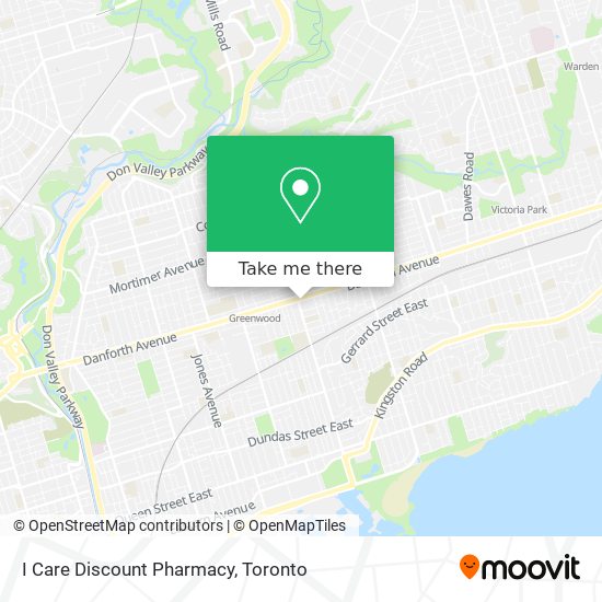 I Care Discount Pharmacy map