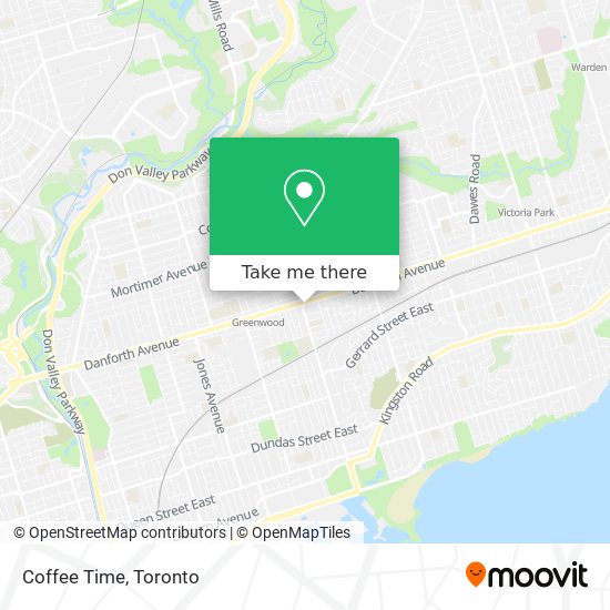 Coffee Time map