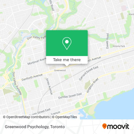 Greenwood Psychology map