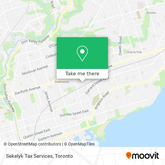 Sekelyk Tax Services map