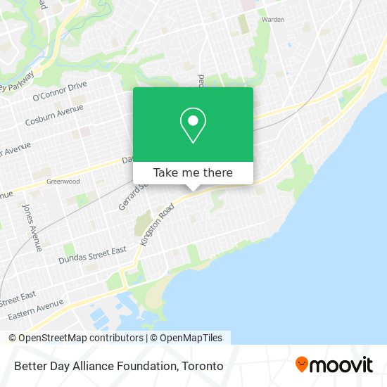 Better Day Alliance Foundation map