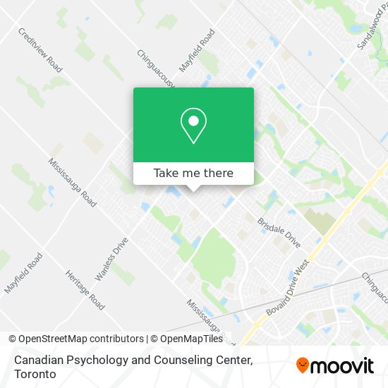 Canadian Psychology and Counseling Center map