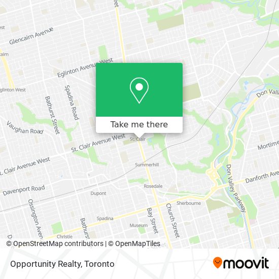 Opportunity Realty map