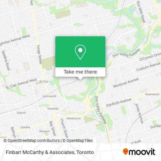 Finbarr McCarthy & Associates map