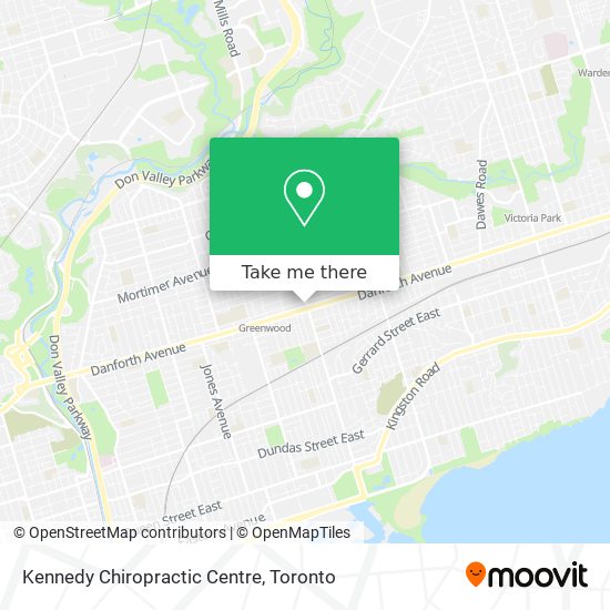 Kennedy Chiropractic Centre map
