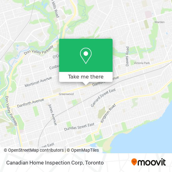 Canadian Home Inspection Corp map