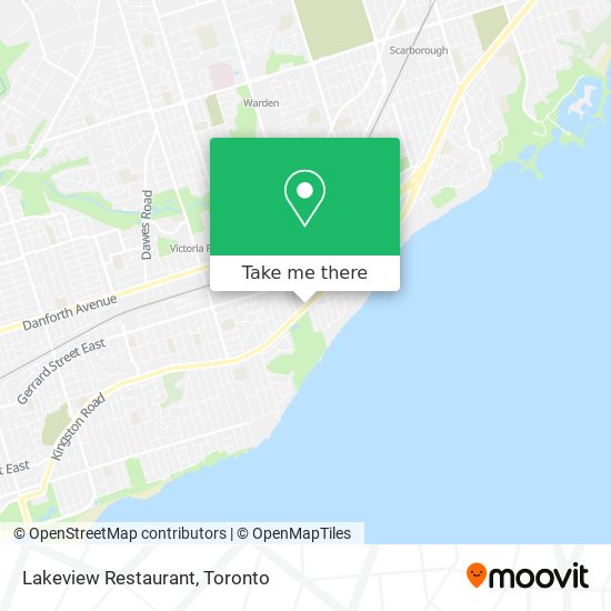 Lakeview Restaurant plan