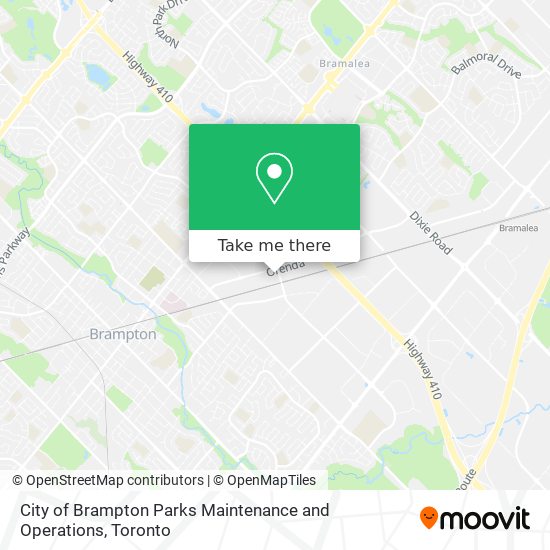 City of Brampton Parks Maintenance and Operations plan