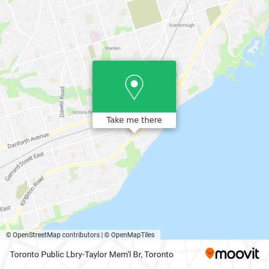 Toronto Public Lbry-Taylor Mem'l Br plan