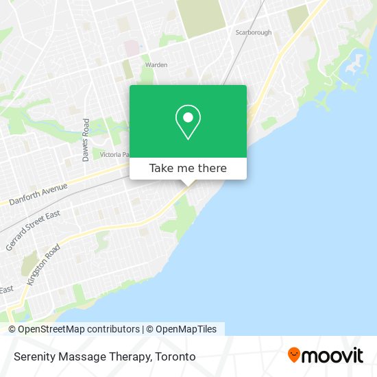 Serenity Massage Therapy map