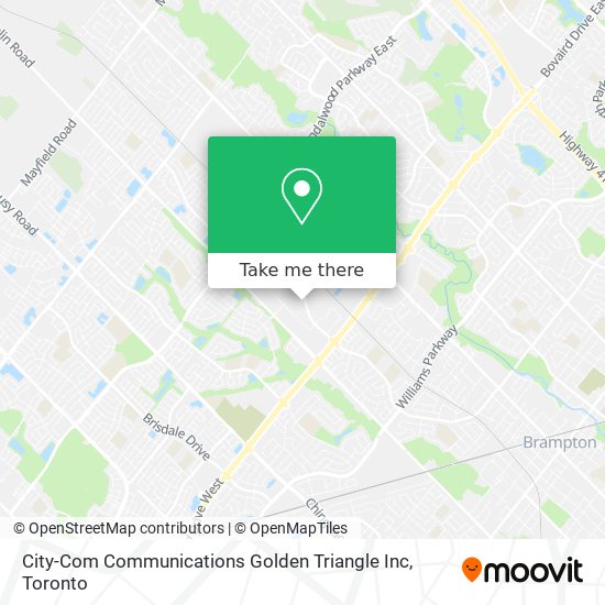 City-Com Communications Golden Triangle Inc map