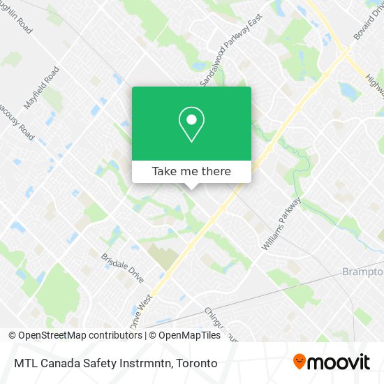 MTL Canada Safety Instrmntn map