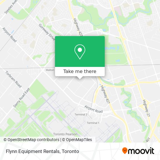 Flynn Equipment Rentals map