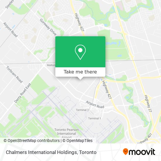 Chalmers International Holdings map