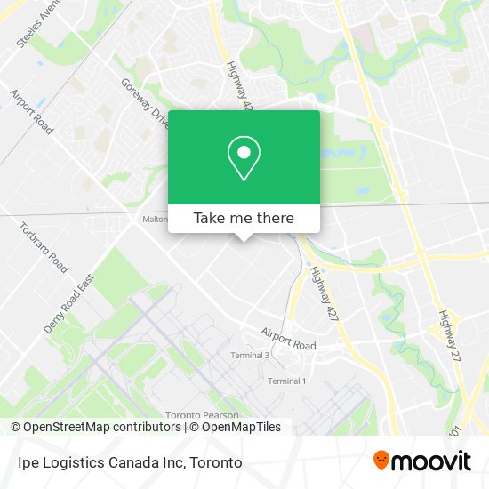 Ipe Logistics Canada Inc map