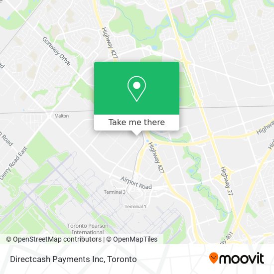 Directcash Payments Inc map