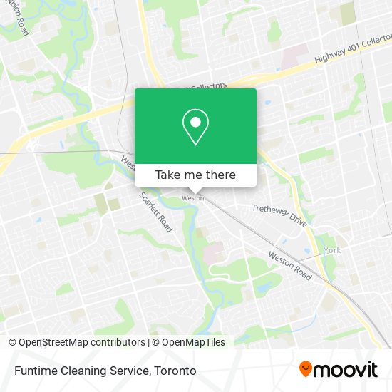 Funtime Cleaning Service map