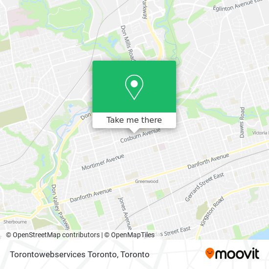 Torontowebservices Toronto map