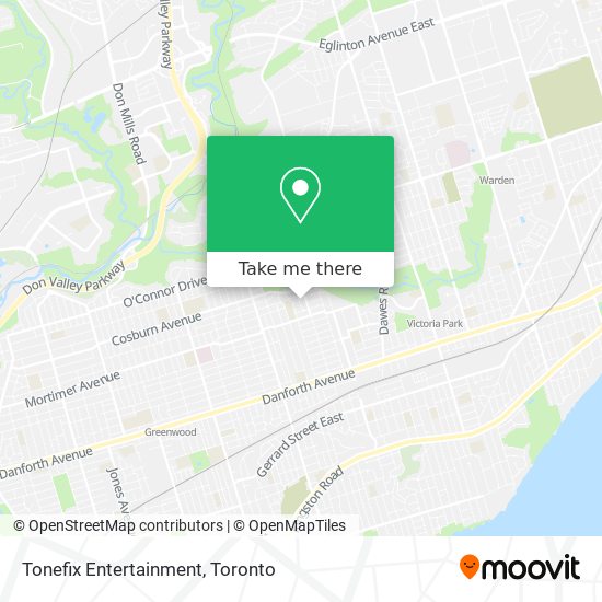 Tonefix Entertainment map