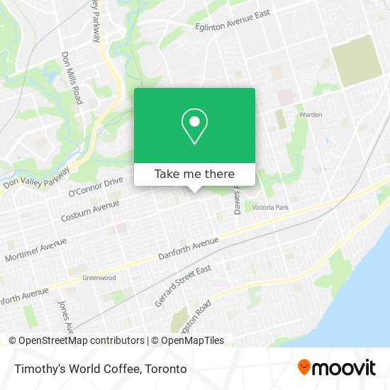 Timothy's World Coffee plan
