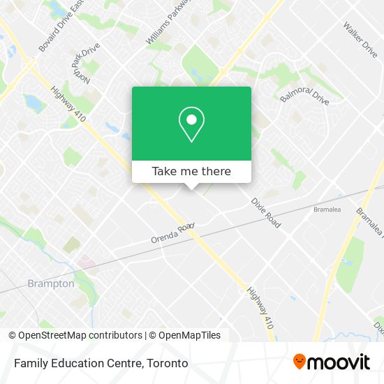Family Education Centre map