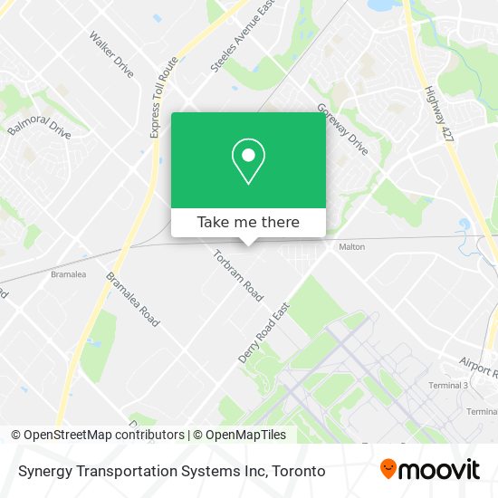 Synergy Transportation Systems Inc map