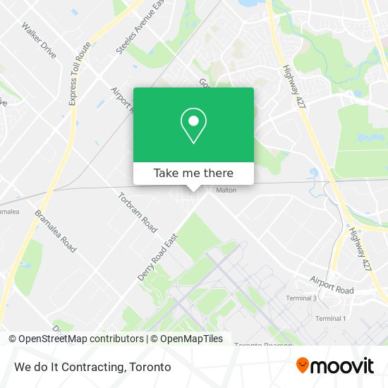 We do It Contracting map