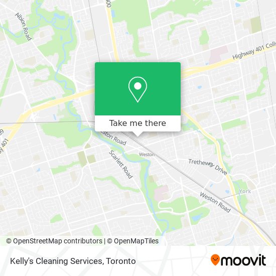 Kelly's Cleaning Services map