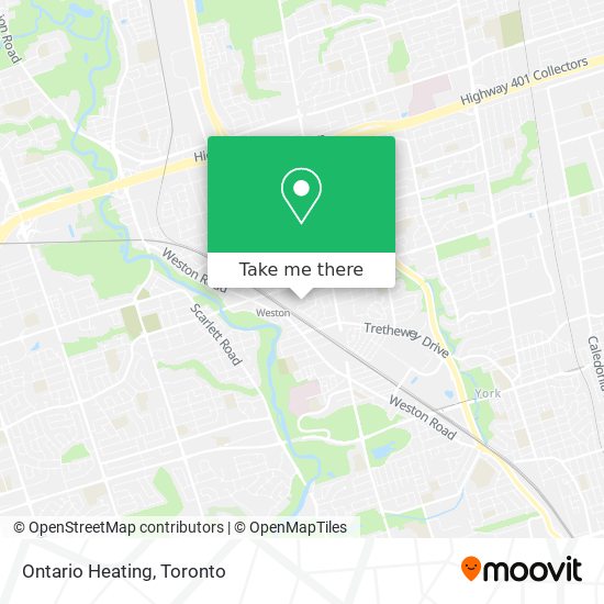 Ontario Heating map