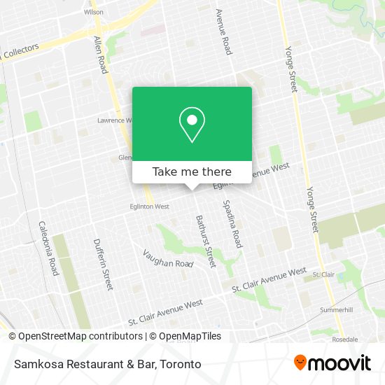 Samkosa Restaurant & Bar map
