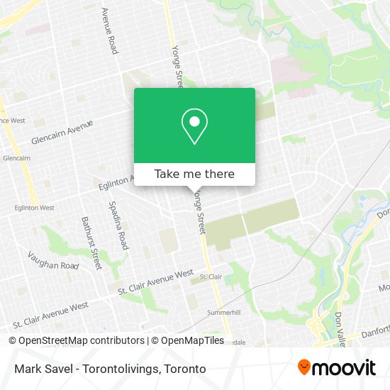 Mark Savel - Torontolivings map