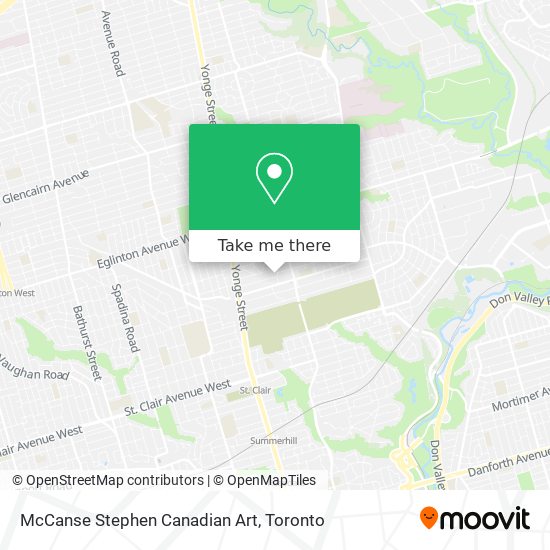 McCanse Stephen Canadian Art map