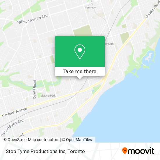 Stop Tyme Productions Inc map