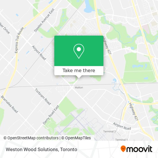 Weston Wood Solutions map