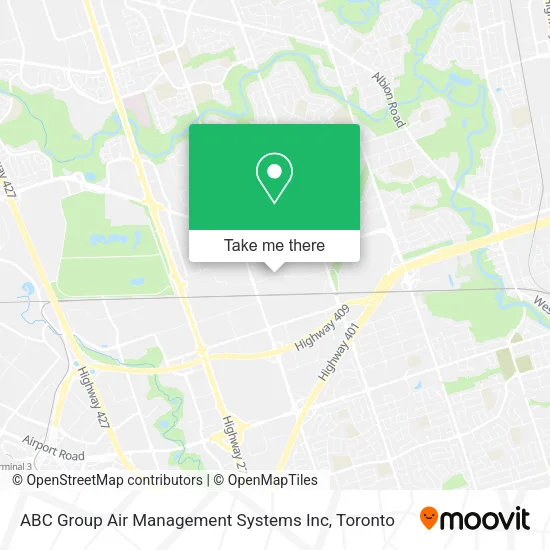 ABC Group Air Management Systems Inc map