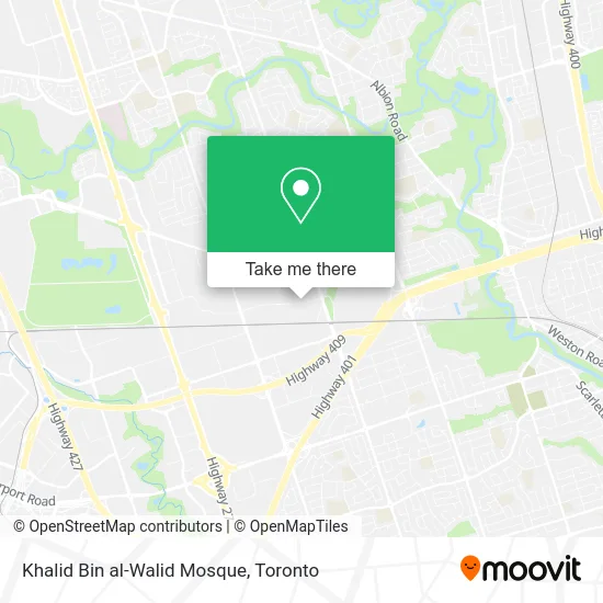 Khalid Bin al-Walid Mosque map