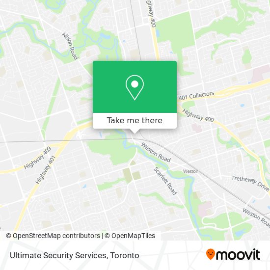 Ultimate Security Services map