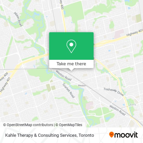 Kahle Therapy & Consulting Services map