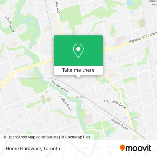 Home Hardware map
