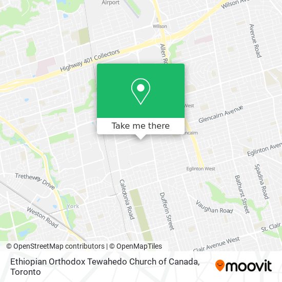 Ethiopian Orthodox Tewahedo Church of Canada plan