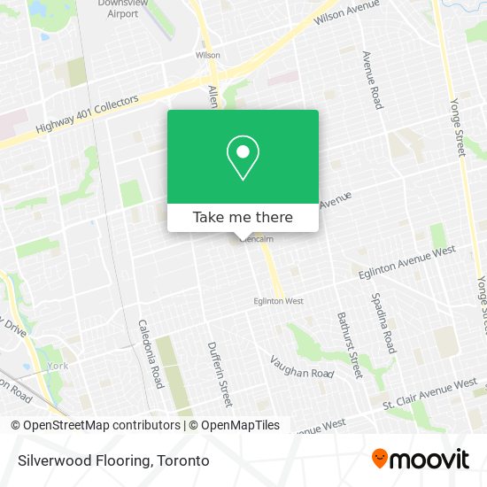 Silverwood Flooring map