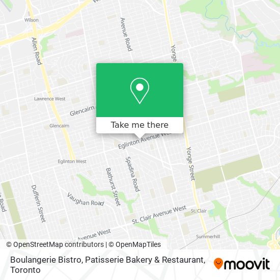 Boulangerie Bistro, Patisserie Bakery & Restaurant map