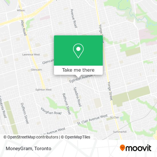 MoneyGram map