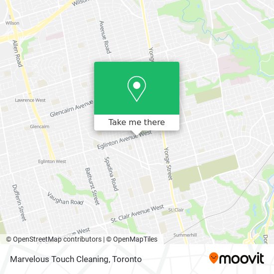 Marvelous Touch Cleaning map