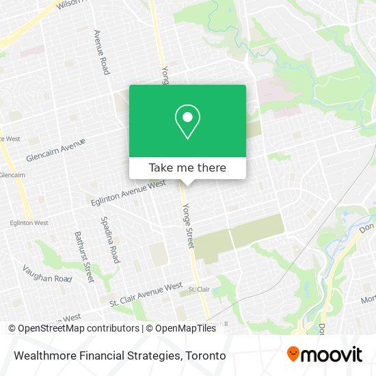 Wealthmore Financial Strategies map