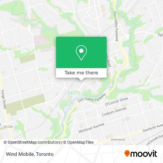 Wind Mobile map