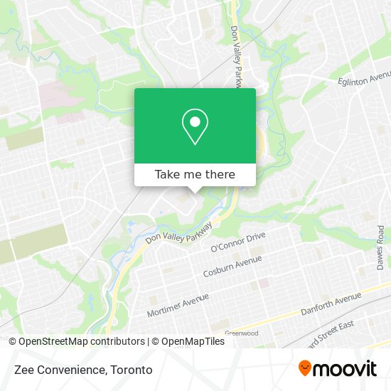 Zee Convenience map