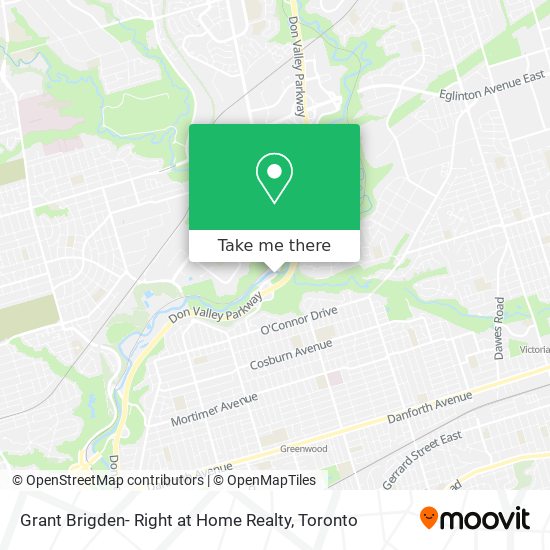 Grant Brigden- Right at Home Realty map