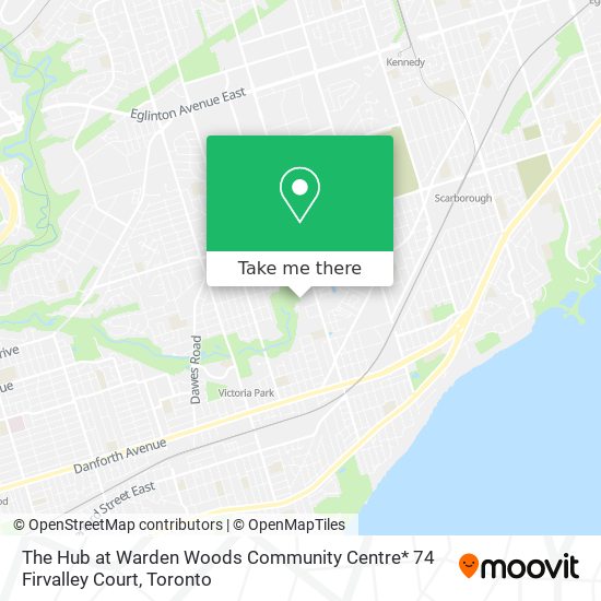 The Hub at Warden Woods Community Centre* 74 Firvalley Court map