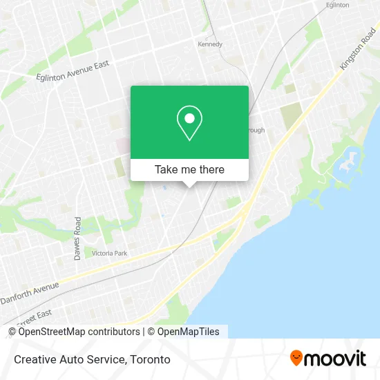 Creative Auto Service map